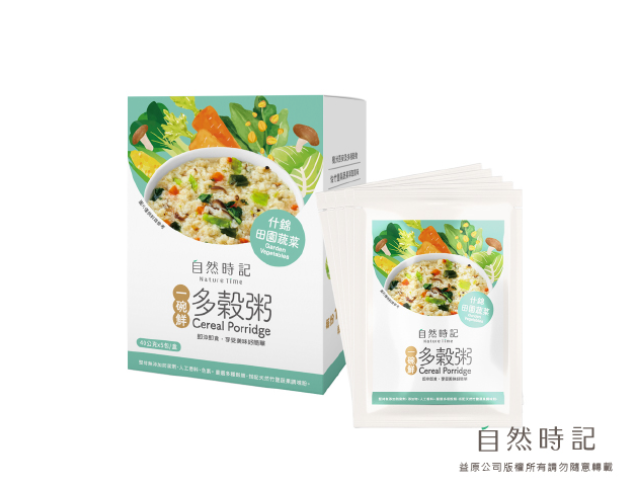 一碗鮮-什錦田園蔬菜多穀粥(盒)