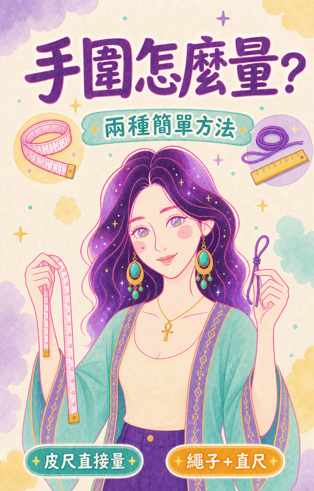 手圍怎麼量：兩種簡單方法