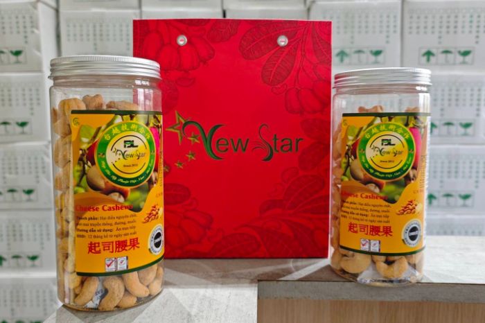 起司腰果禮袋雙瓶組